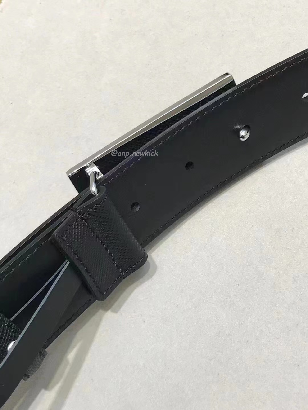 Prada Square Buckle Belt (4) - www.newkick.vip